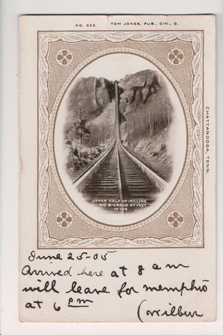 TN, CHATTANOOGA - Railroad track incline - No 2 Grade - 400545