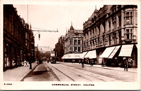 Canada - HALIFAX, NS - Commercial St - RPPC postcard - 500772