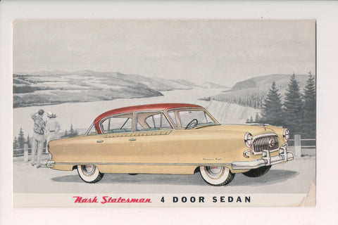 Car Postcard - NASH STATESMAN - Golden Airflytes postcard - A07375