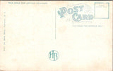 RI, NEWPORT - Naval Training Station - K of C Hut, sailors postcard - A17124