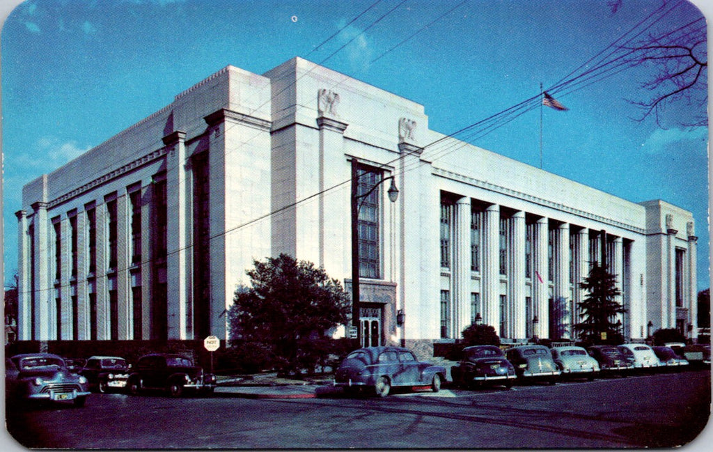 TN, KNOXVILLE - PO and Court House - vintage postcard - A19144