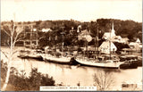 Canada - BEAR RIVER, NS - Loading Lumber, buildings etc RPPC - A19168