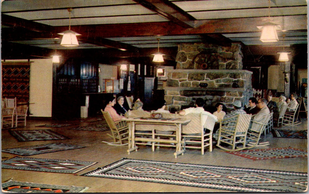 CO, ESTES PARK - Grand Lake Lodge, Chalet lobby postcard - B18034