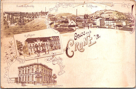 Foreign postcard - CRONE, Germany - Gruss Aus - B18051