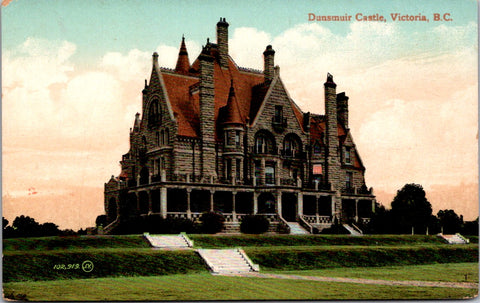 Canada - VICTORIA, BC - Dunsmuir Castle postcard - C06383