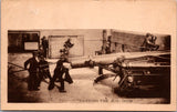 Military - Loading the 6 inch CANON, men close up - CP0303