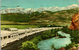 Train postcard - CALIFORNIA ZEPHYR with Vista Dome cars postcard - cr0240