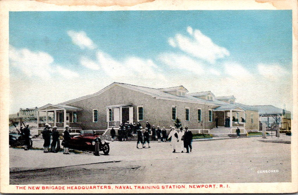 RI, NEWPORT - Naval Training Station, New Brigade Headquarters - D07211