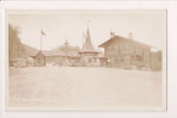 NY, ADIRONDACKS - Toll House on Whiteface Memorial Highway RPPC - DG0071