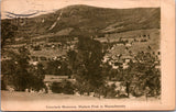 MA, ADAMS - Greylock Mountain peak, buildings in valley - 1909 postcard - E23598