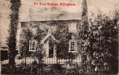 Foreign postcard - EFFINGHAM, UK England postcard - JR0099