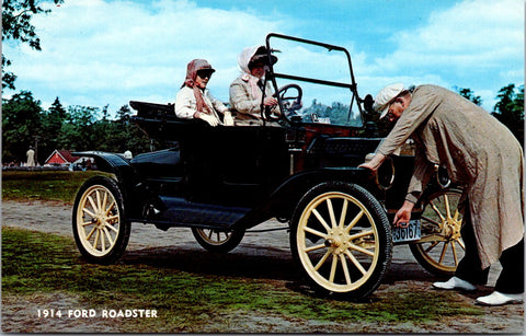 Car Postcard - ROADSTER (1914) Ford automobile - SL3050