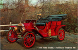 Car Postcard - MODEL T TONNEAU TOURING (1909) Ford automobile - SL3110