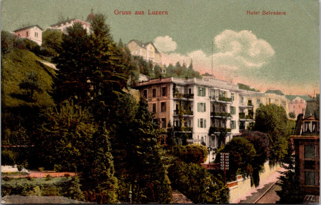 Foreign postcard - LUZERN, Switzerland (LUCERNE) - Gruss aus - w00290