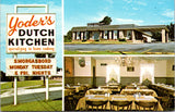 SC, ABBEVILLE - Yoders Dutch Kitchen restaurant postcard - 500247