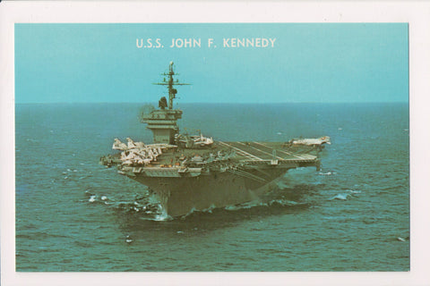 Ship Postcard - KENNEDY - USS John F Kennedy - A19204