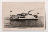 Ship Postcard - MADISONVILLE - Statue of Liberty boat RPPC - A19270