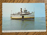 Ship Postcard - MARTHA VINEYARD - ferry boat - A19372