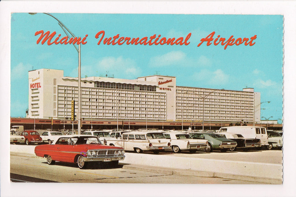 Greetings from Miami Florida, Gateway to the Americas Vintage Postcard