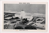 SC, MYRTLE BEACH - OCEAN FOREST postcard from above - E05057