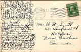 IL, CHICAGO - BEV of LOOP - Chicago Engraving Co sign on postcard - E09106