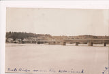 MA, HAVERHILL - Rocks Bridge, metal and covered bridge (original SOLD) E10142