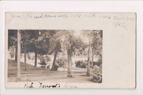 CT, TERRYVILLE - scene w/few houses - @1905 (original SOLD) E10480