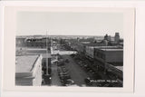 ND, WILLISTON - street view w/signs - Snyder marquis etc - RPPC - G17161