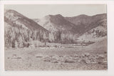 WY, MEETEETSE - SAW MILL, Dick Creek, buildings - RPPC - G17177