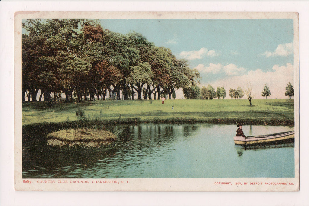 SC, CHARLESTON - Country Club Grounds - Detroit Photographic Co - K06115