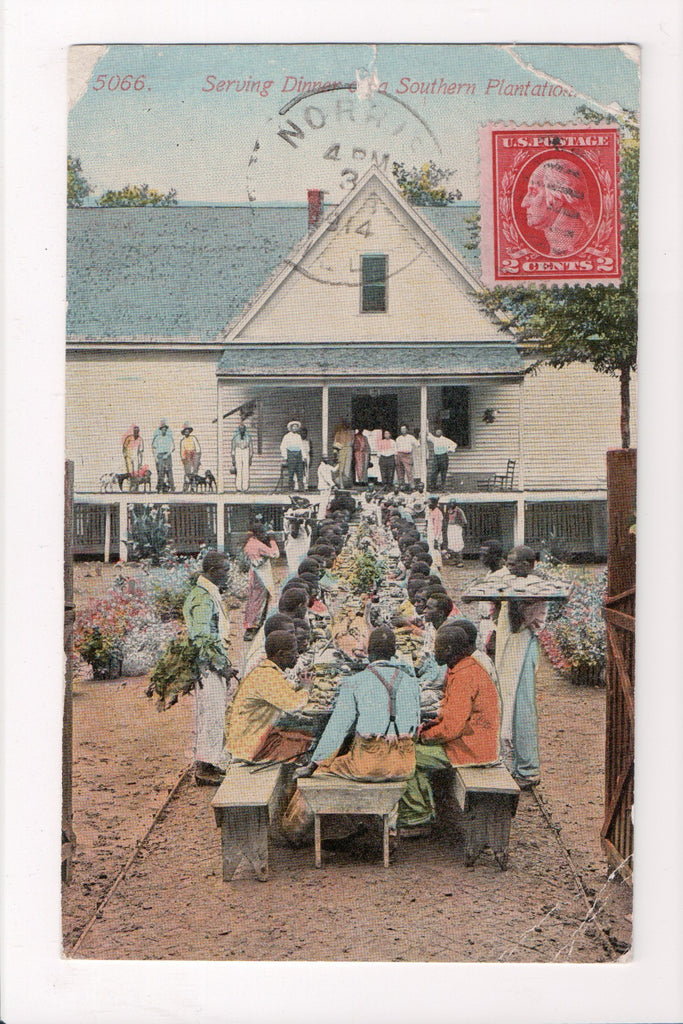 Black Americana - Vintage African American postcard (original SOLD) - CP0381