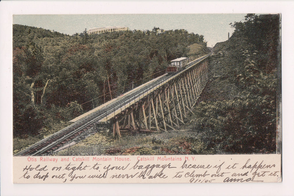 NY,  CATSKILL MOUNTAIN - Otis Railway, Catskill Mountain House (original SOLD) NL0322