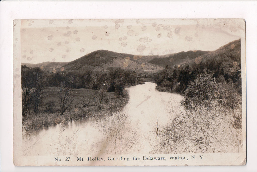 NY, WALTON - Mt Holley guarding the Delaware (original SOLD) 605304