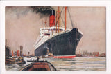 Ship Postcard - SAXONIA RMS - (original SOLD) - CR0398