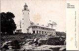 Foreign postcard - SIERRA LEONE - Lighthouse, Light House and building postcard - SL2744