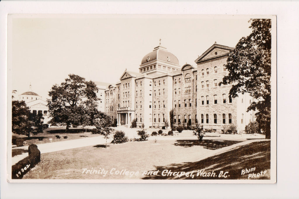 DC, WASHINGTON - Trinity College, Chapel - Blum RPPC - SL2768