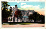 NJ, ASBURY PARK - Trinity P E Church - vintage postcard - W02974